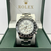 Rolex Daytona Panda White Silver Dial 40mm