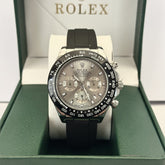 Rolex Daytona Cosmograph Oysterflex Platinum Silver Dial 40mm