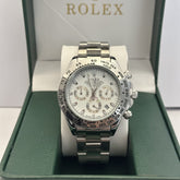 Rolex Daytona Cosmograph Steel White Dial 40mm