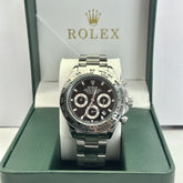 Rolex Daytona Cosmograph Date Steel Black Dial 40mm