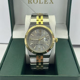 Rolex Land-Dweller Half Gold Grey Dial 40mm