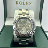 Rolex Daytona Cosmograph Date Steel Platinum Dial 40mm