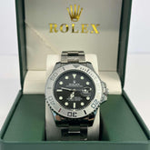 Rolex Yacht Master Platinum Black Dial 40mm