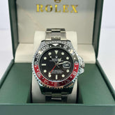 Rolex GMT-Master II Pepsi Black Dial 40mm