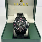 Rolex Submariner Blacken Pink Markers Black Dial 40mm