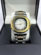 Patek Philippe Nautilus Half Gold Grey Gradient Dial 40mm