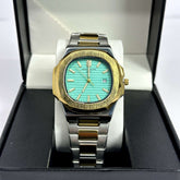 Patek Philippe Nautilus Tiffany Half Gold Tiffany Dial 40mm