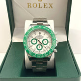 Rolex Daytona Green White Dial 40mm