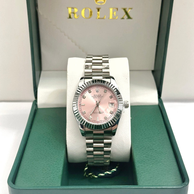 Rolex Lady Datejust Steel Pink Dial 28mm