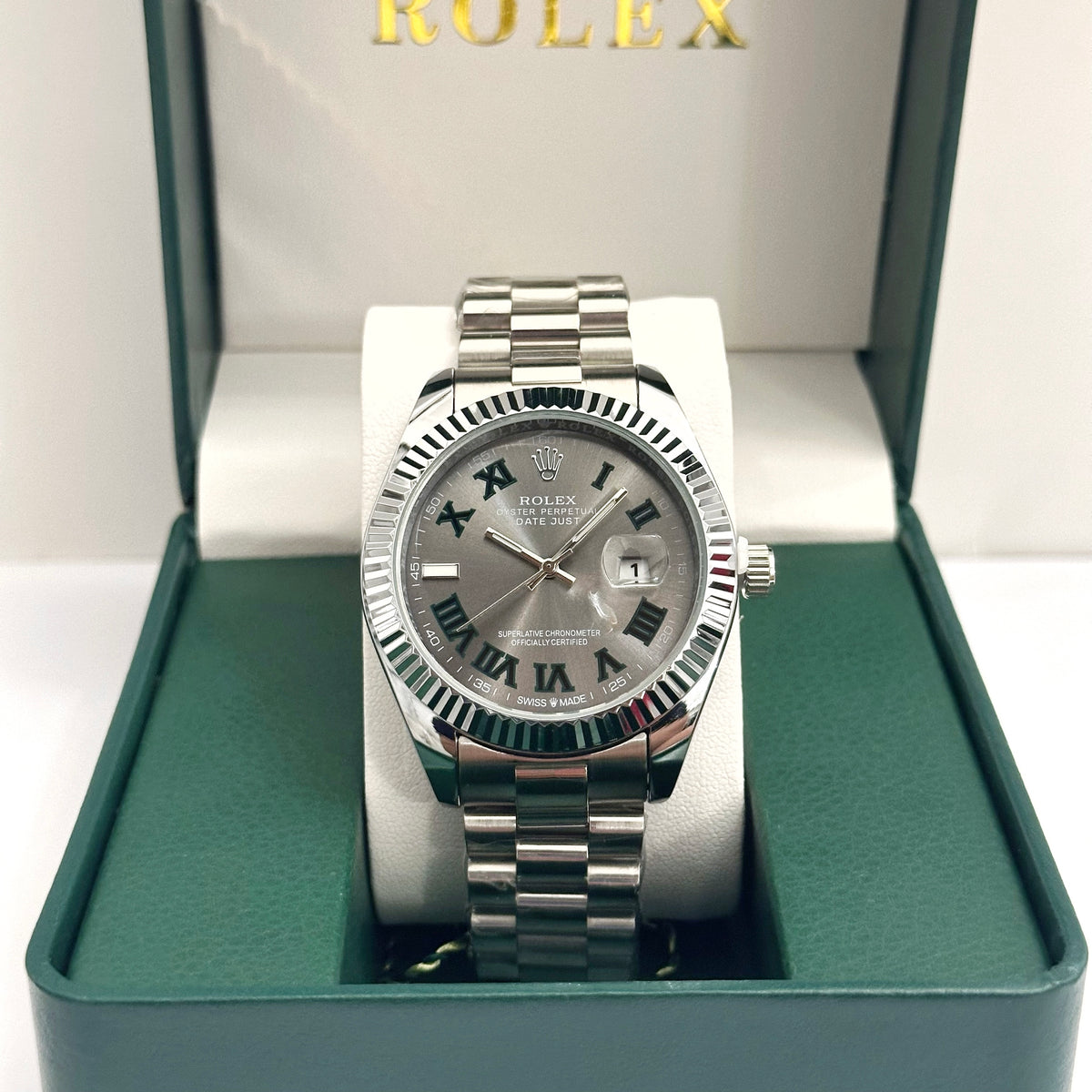Rolex Datejust 41 Wimbledon Steel 41mm