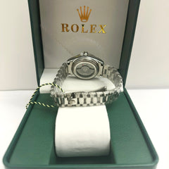 Rolex Lady Datejust Steel Red Dial 28mm