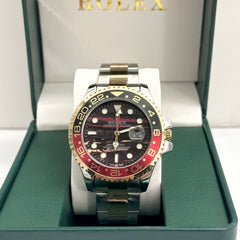 Rolex GMT-Master II Half Gold Tiger Iron Dial 40mm