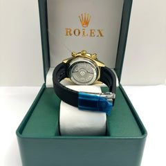 Rolex Daytona Cosmograph Oysterflex Diamond Gold Blue Dial 40mm