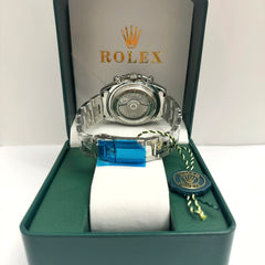Rolex Daytona Cosmograph Steel Black Diamond Dial 40mm