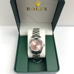 Rolex Lady Datejust Steel Pink Dial 28mm