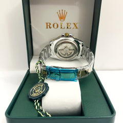 Rolex GMT-Master II Half Gold Black Dial 40mm