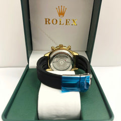 Rolex Daytona Cosmograph Oysterflex Diamond Gold Silver Dial 40mm