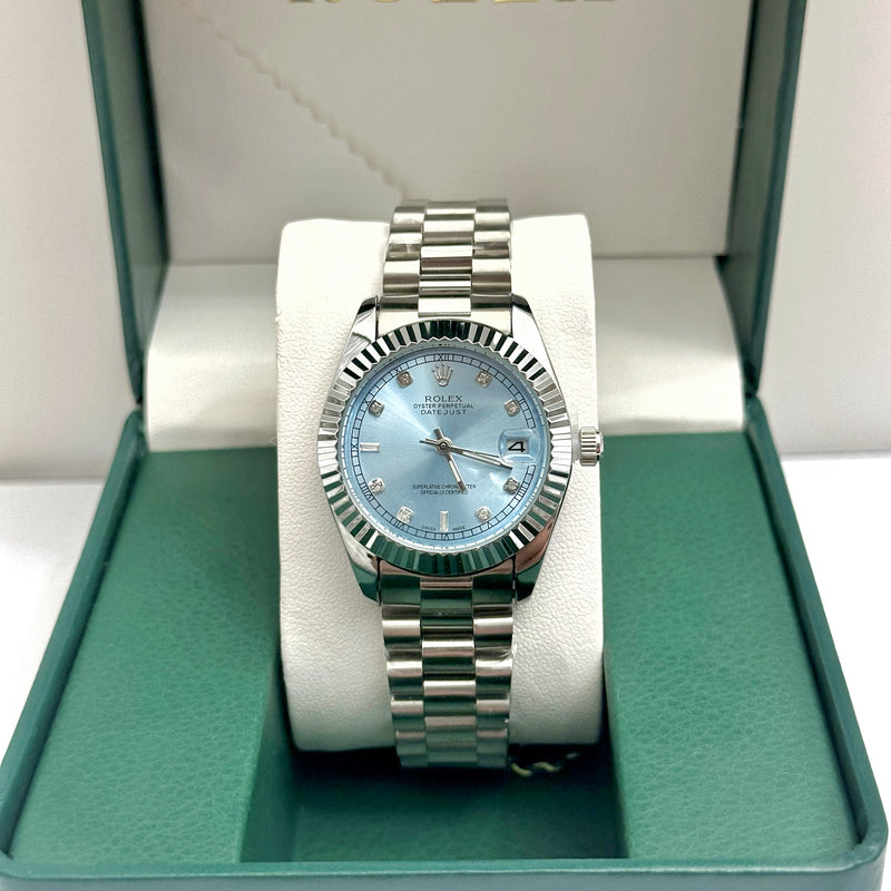 Rolex Lady Datejust Steel Tiffany Dial 28mm