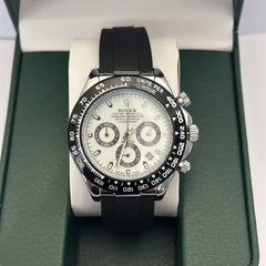 Rolex Daytona Cosmograph Panda Oysterflex White Dial 40mm