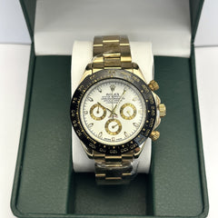 Rolex Daytona Cosmograph Gold White Dial 40mm