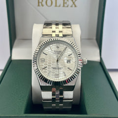 Rolex Land-Dweller Silver Dial 40mm