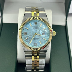 Rolex Land-Dweller Half Gold Tiffany Dial 40mm