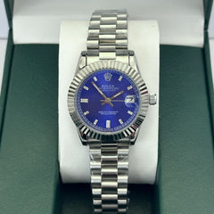 Rolex Lady Datejust Steel Blue Dial 28mm