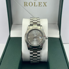 Rolex Datejust II Grey Stick Dial 41mm