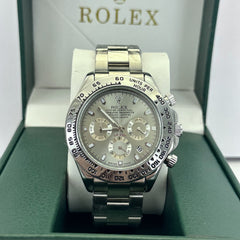 Rolex Daytona Cosmograph Date Steel Platinum Dial 40mm