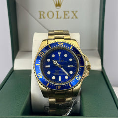 Rolex Sea Dweller Gold Blue Dial 44mm