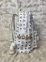 MCM Big Backpack Stark stud embellished