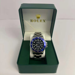 Rolex Submariner Blue Bezel Black Openback Dial 40mm