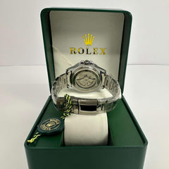 Rolex Submariner Blue Bezel Black Openback Dial 40mm