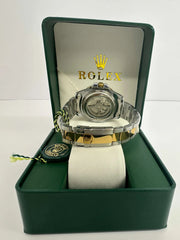 Rolex Submariner Half Gold Black Openback Dial 40mm