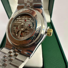 Rolex Land-Dweller Half Gold Grey Dial 40mm