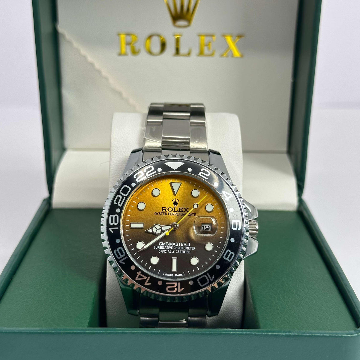Rolex GMT-Master II Gradient Bronze & Black Dial 40mm