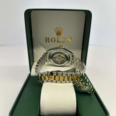 Rolex Air King Half Gold Dial 40mm