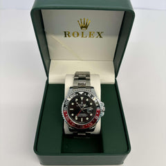 Rolex GMT-Master II Pepsi Black Dial 40mm
