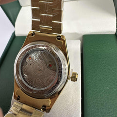 Rolex Lady Datejust Gold Silver Dial 28mm