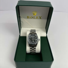 Rolex Lady Datejust Black Dial 28mm