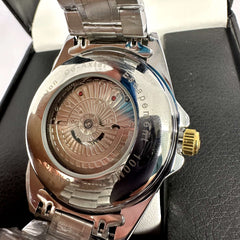 Omega Seamaster Aqua Terra Half Gold Blue Dial 43mm