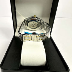 Omega Seamaster Aqua Terra Half Gold Blue Dial 43mm