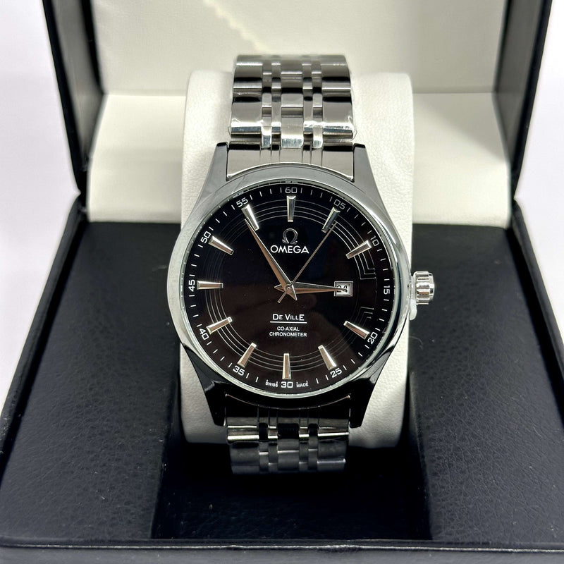 Omega De Vile Black Dial 43mm