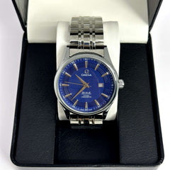 Omega De Vile Blue Dial 43mm