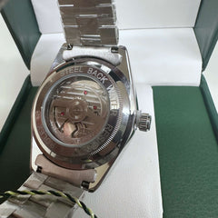 Rolex Datejust 41 Steel White Roman Dial 41mm