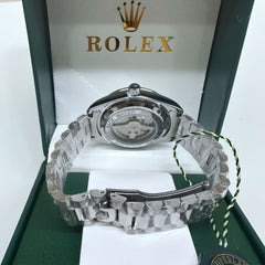 Rolex Datejust 41 Steel White Roman Dial 41mm