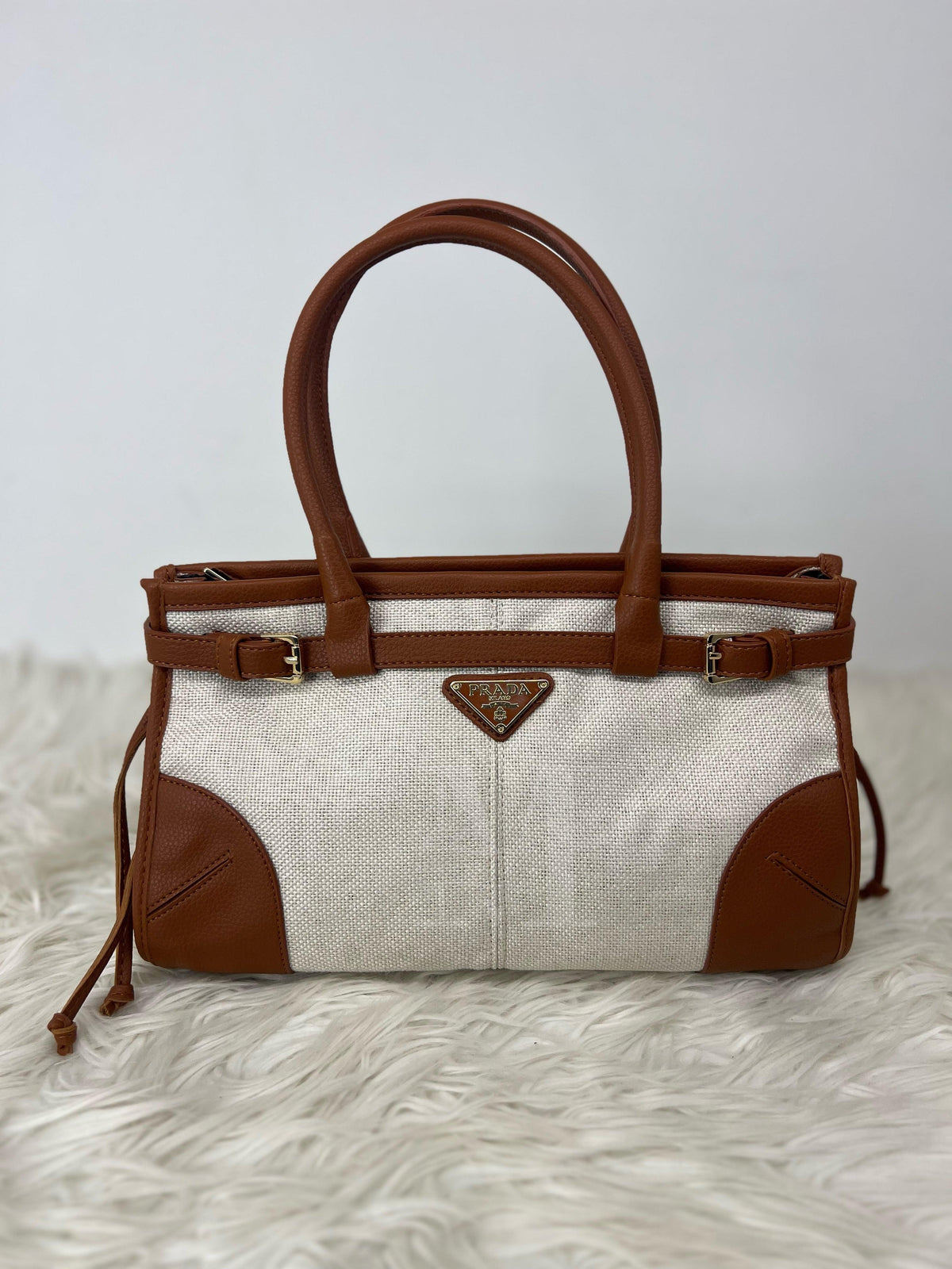 Prada Tote Canvas Medium Bag