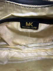 Michael Kors Wilma Brown Black Shoulder Bag