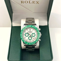 Rolex Daytona Green White Dial 40mm